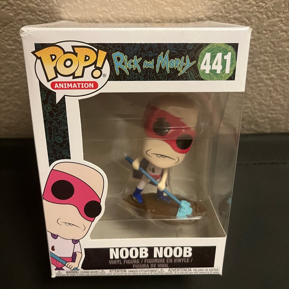 FUNKO POP! RICK and MORTY NOOB NOOB VINYL FIGURE IN BOX 441 2018